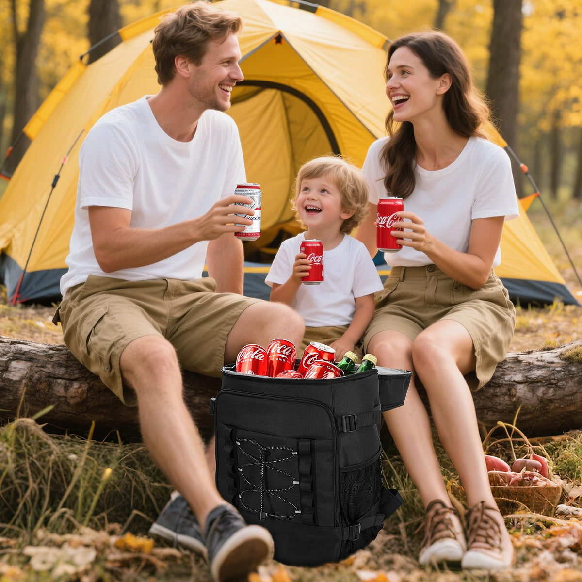 MIYCOO Cooler Backpack bottle-opener adds quick beverage access.