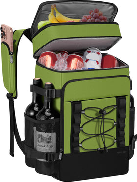MIYCOO Cooler Backpack leakproof liner keeps contents secure during outings