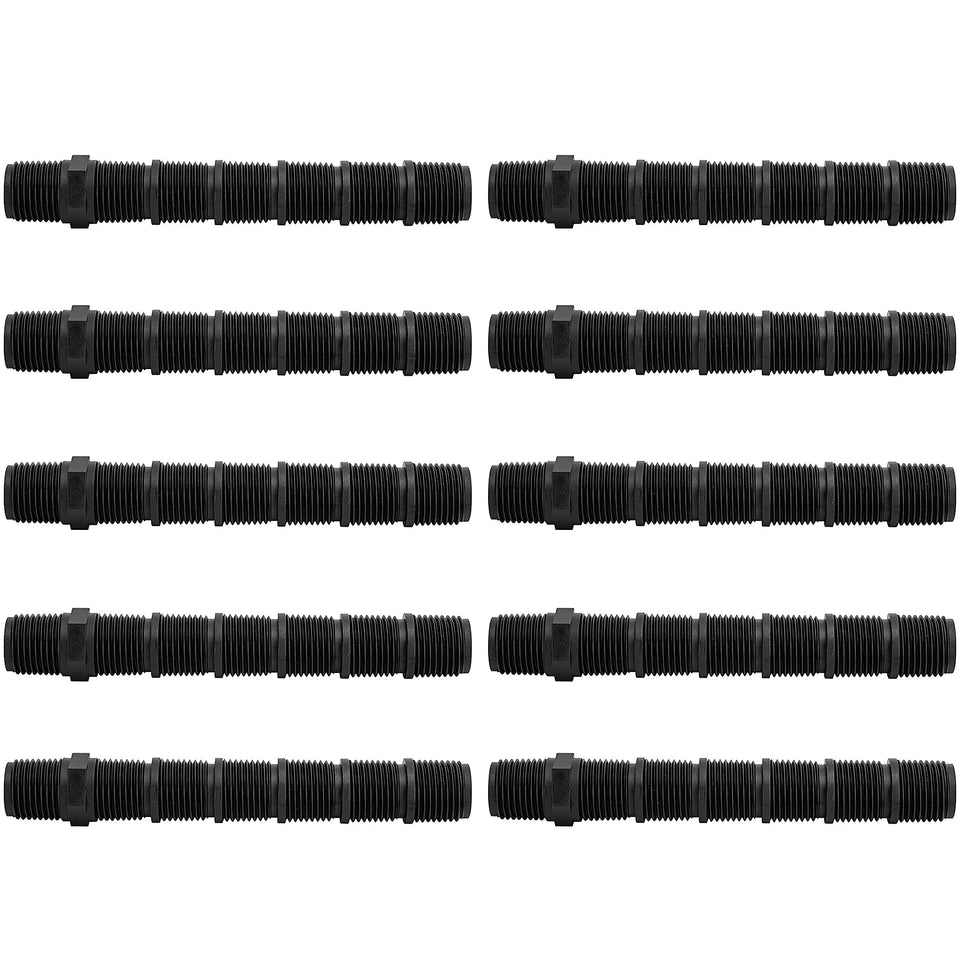 Mizelu 10-pack sprinkler rise connectors ready for quick outdoor installation