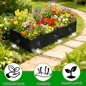 Mizelu breathable nonwoven fabric promotes air and water flow to support plant growth