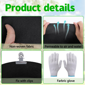 Mizelu gloves pair provide clean, protected handling during installation