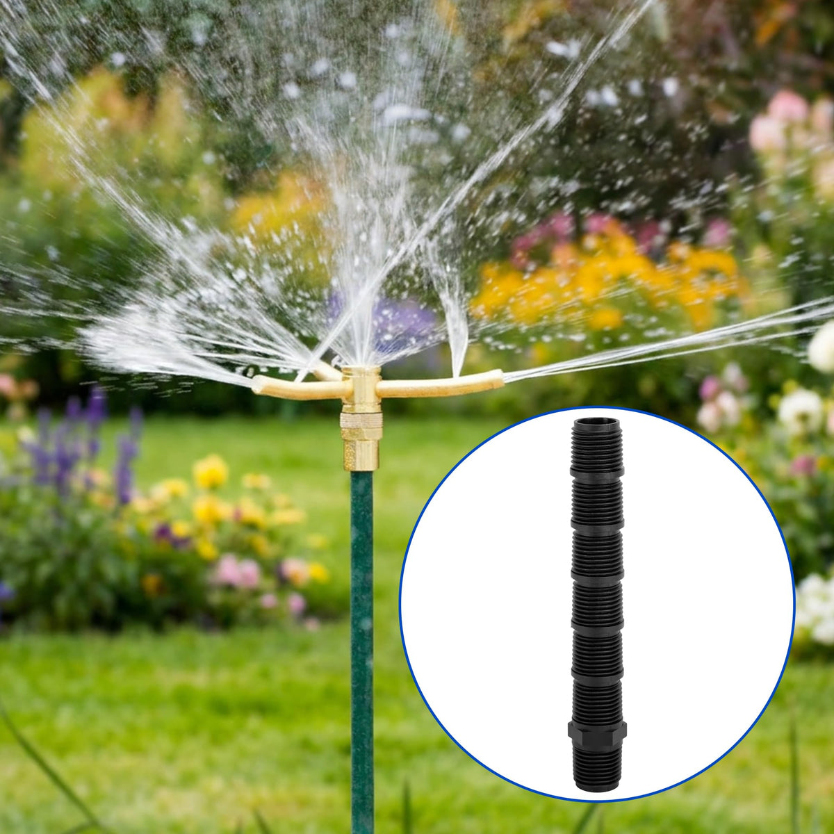Mizelu mainline join compatible with various sprinklers for reliable connections