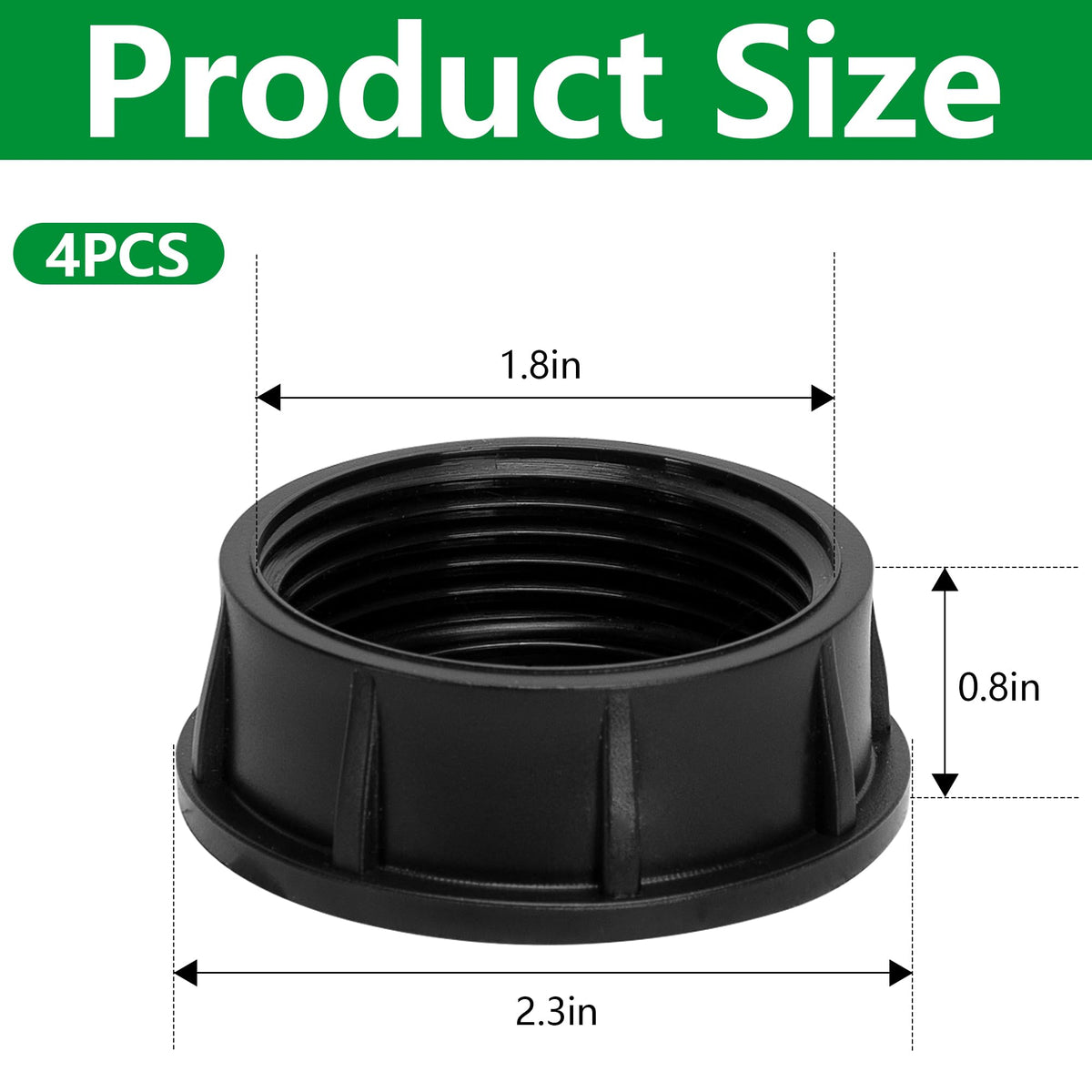 Mizelu sprinkler head cap with sealing ring forming a secure seal when closed.