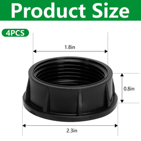 Mizelu sprinkler head cap with sealing ring forming a secure seal when closed.