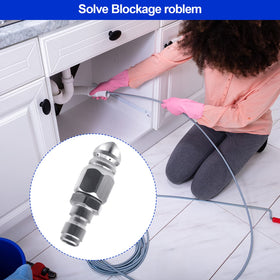 MIZORLIE compact design shows portable drain cleaning tool.