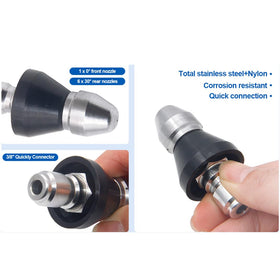 MIZORLIE orifice 6.5 optimizes high-pressure cleaning