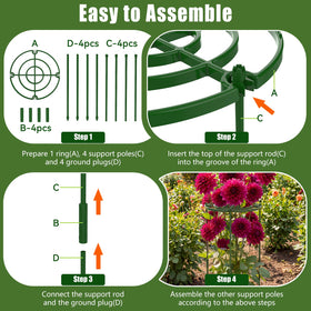 MJZ easy-assembly design with included parts for quick setup.