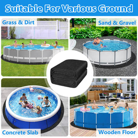 MJZ easy-install on lawns, gravel, or wood with pre-cut design.