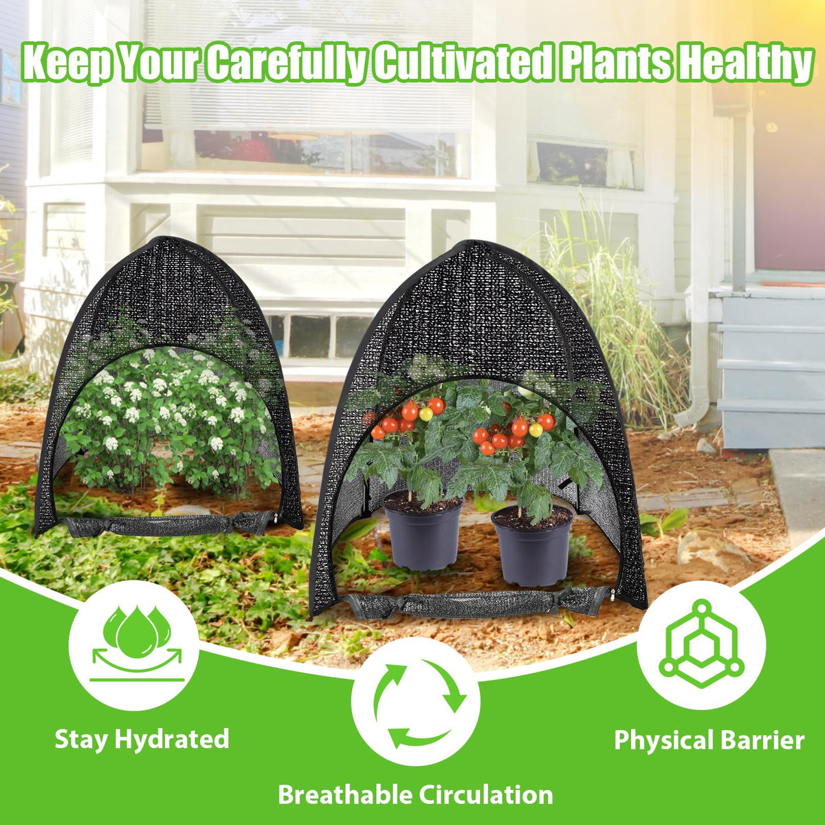 MJZ foldable-storage-bags keep all components organized.