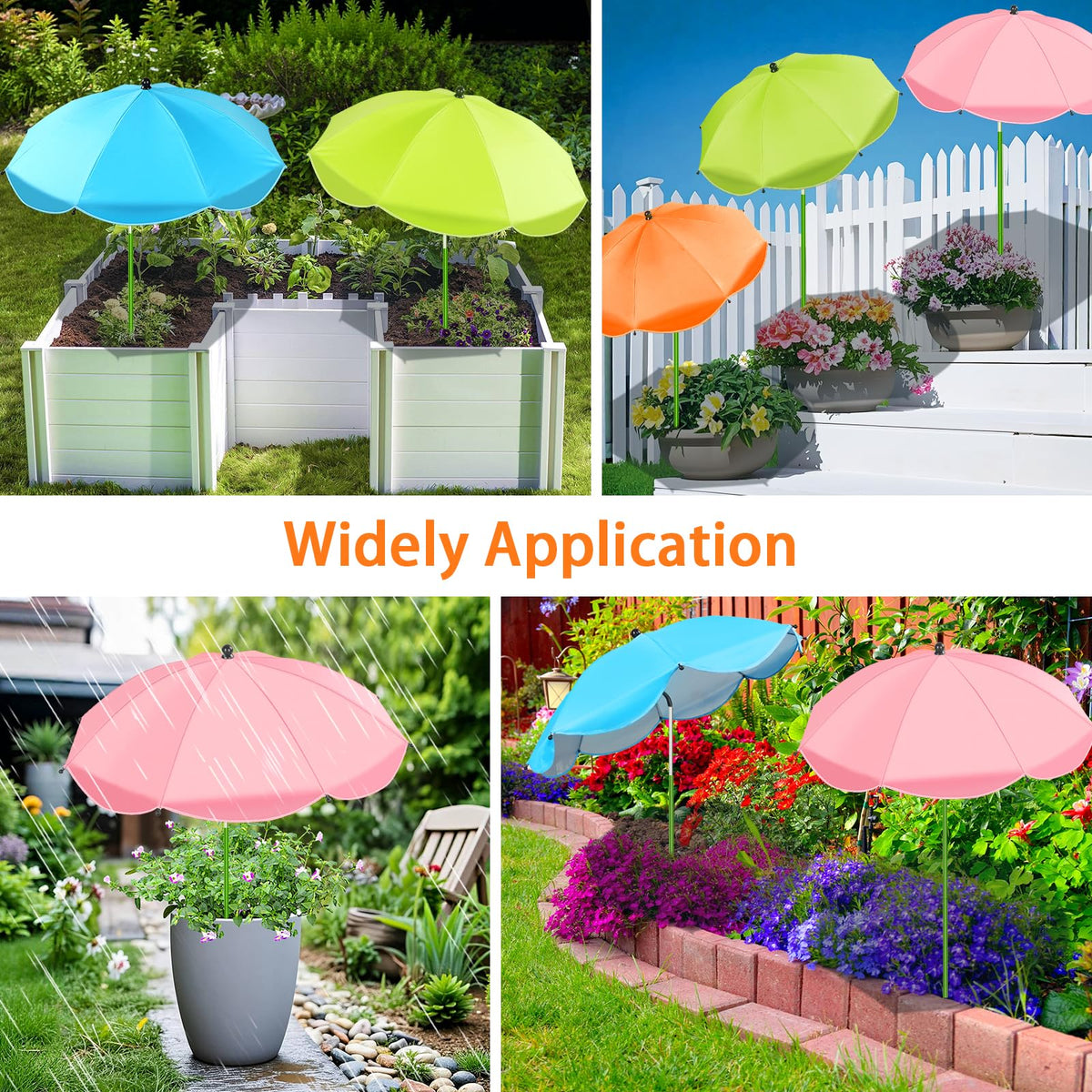 MJZ garden-decor adds colorful charm to your outdoor space