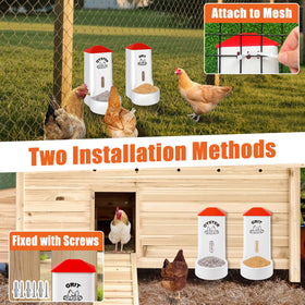 MJZ dual installation options for mesh or walls