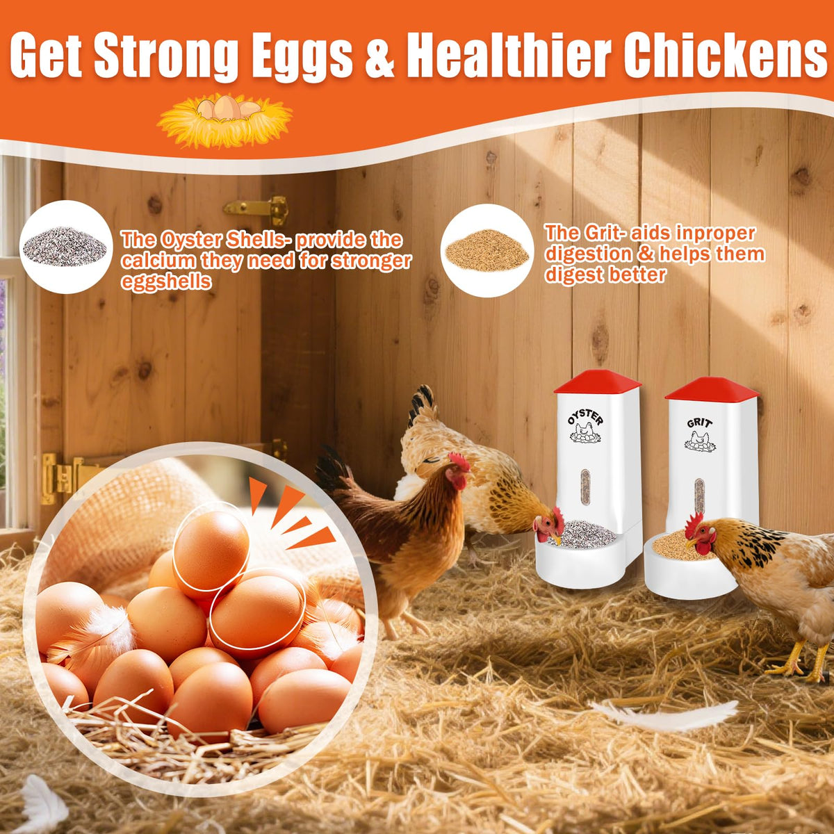 MJZ feeder suitable for chickens and other poultry