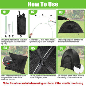 MJZ zipper-door-curtain provides easy observation and insect protection.