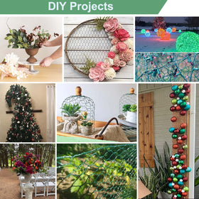 Mklsit versatile DIY crafts mesh for cages, trellises, and gardens.