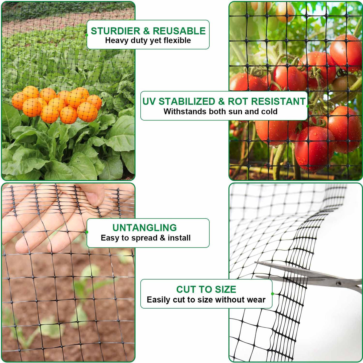 Mklsit tree wrap using netting for trunk protection during growth.
