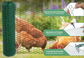 Mklsit wreath-frame chicken wire for sturdy decorative frames.