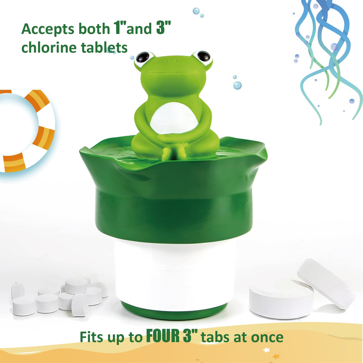 MKLZ durable PP-ABS construction resists chlorine and sun for long pool life