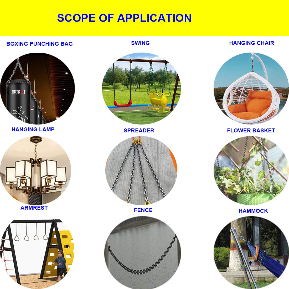 MIKMAYTOO swing-set attachment demonstrates secure compatibility with frames