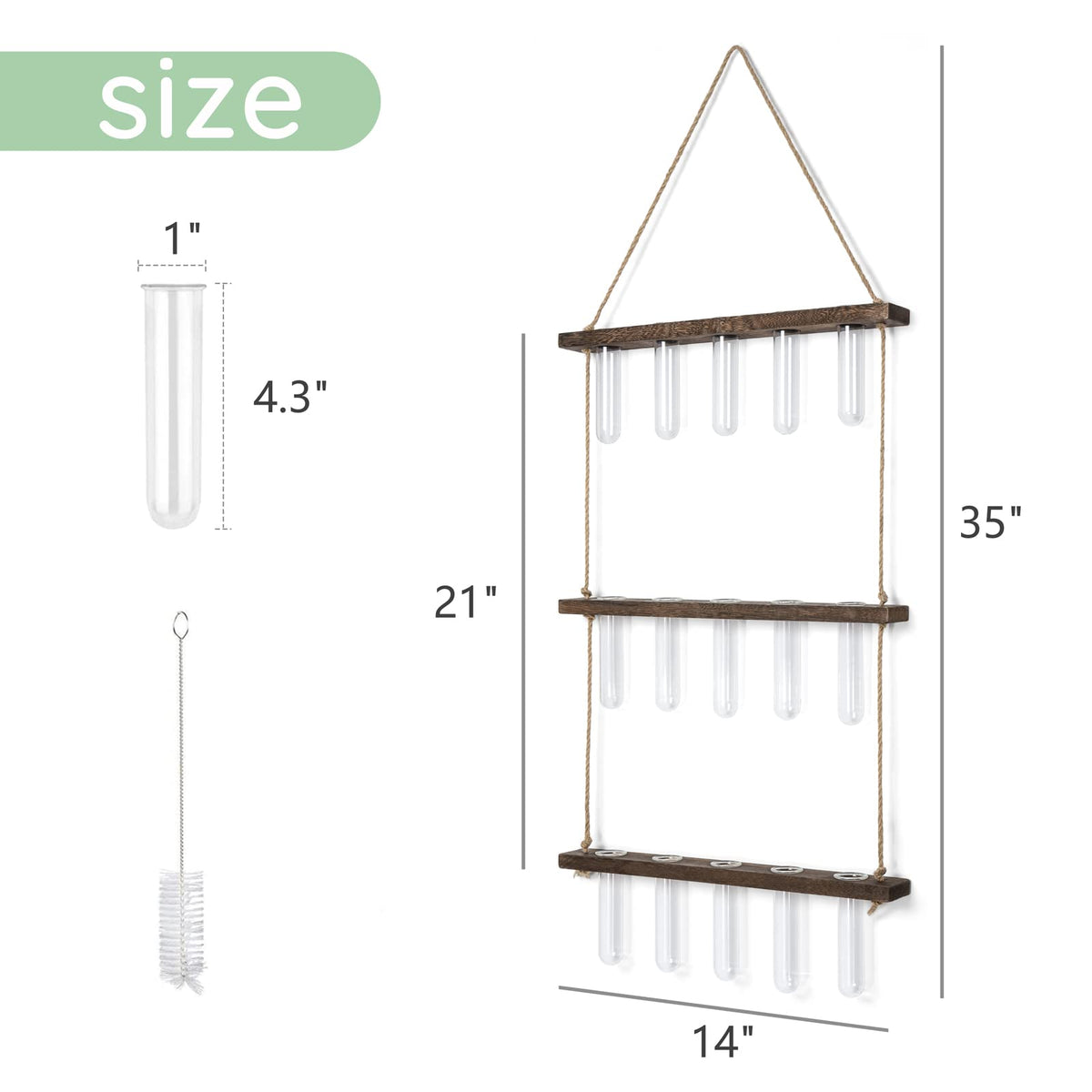 Mkono cleaning brush included for quick water changes and easy maintenance.
