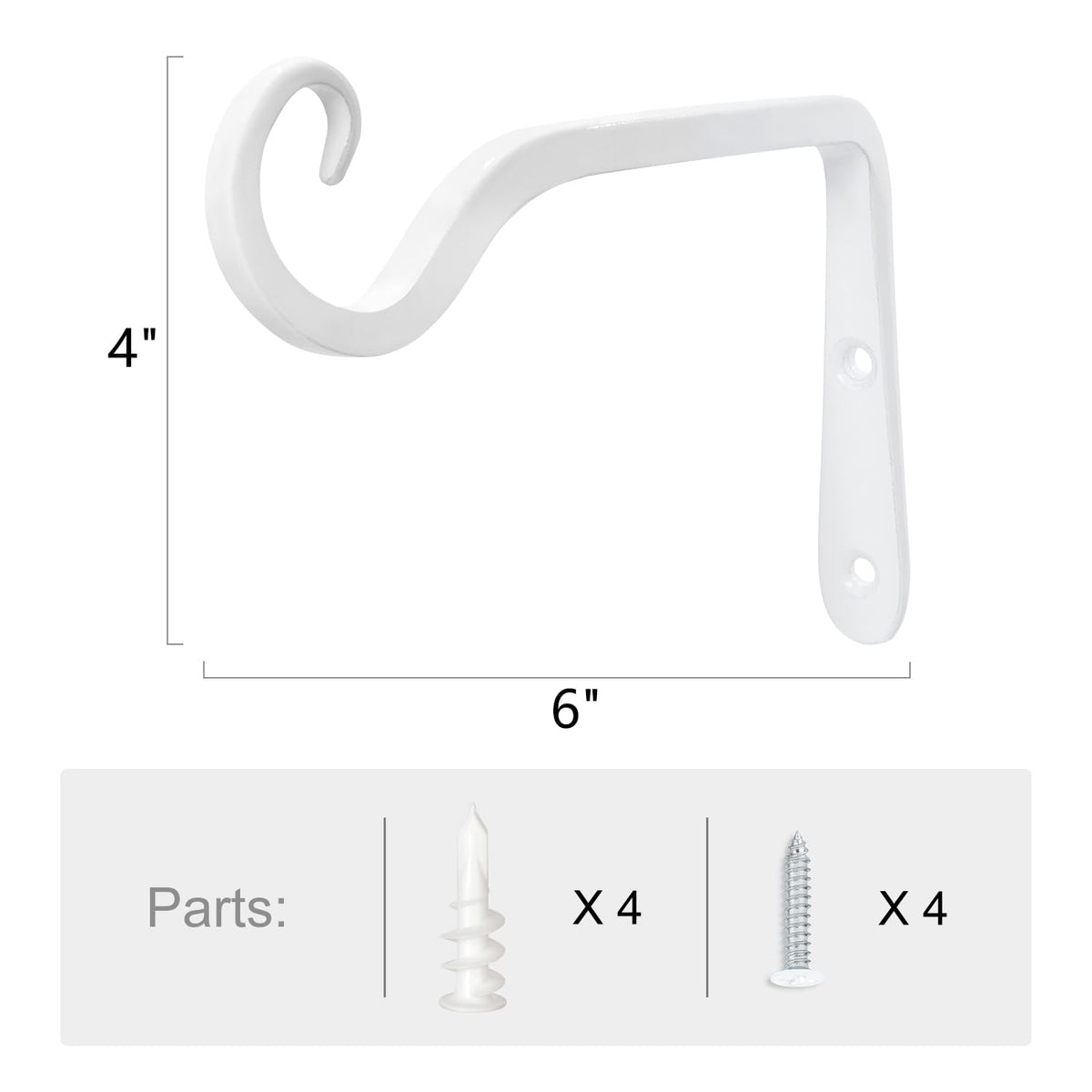 Mkono flower pot bracket supports versatile indoor and outdoor planters.
