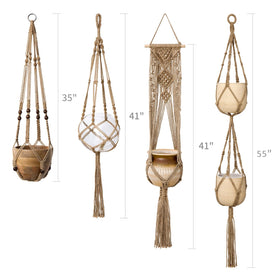 Mkono four-pcs set fits pots up to seven inches in diameter.