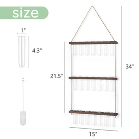 Mkono frame fits windowsill, desk, or shelf for greenery