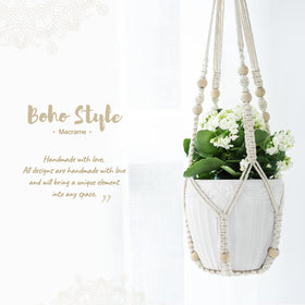 Indoor-outdoor versatile plant holder by Mkono