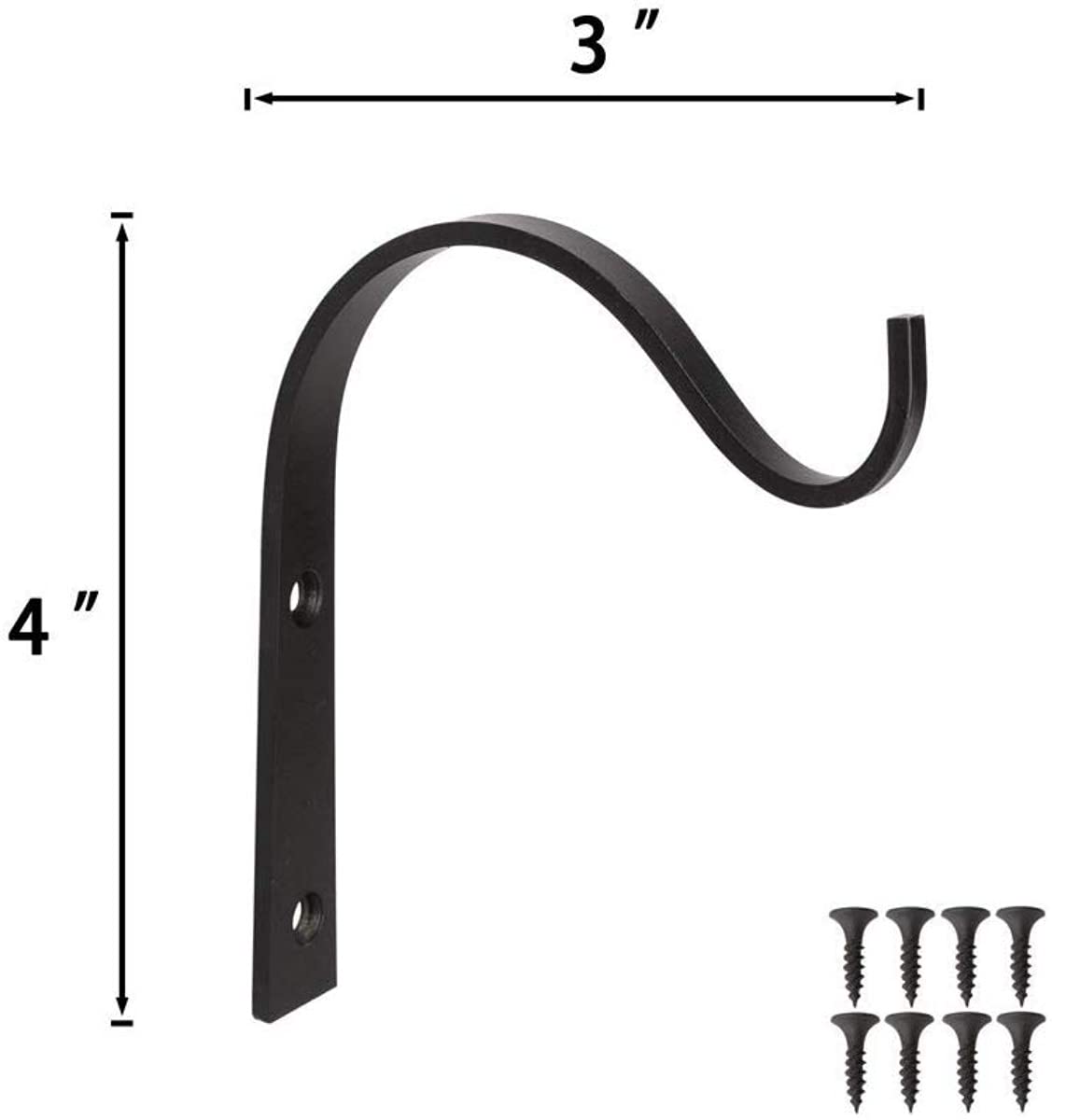 Mkono iron wall hook for mason jar sconces and cozy lighting