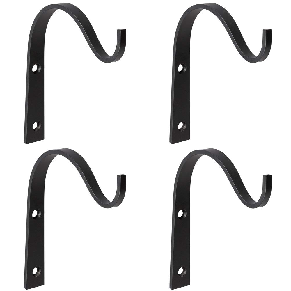 Mkono iron wall hook ideal for hanging plant lanterns outdoors