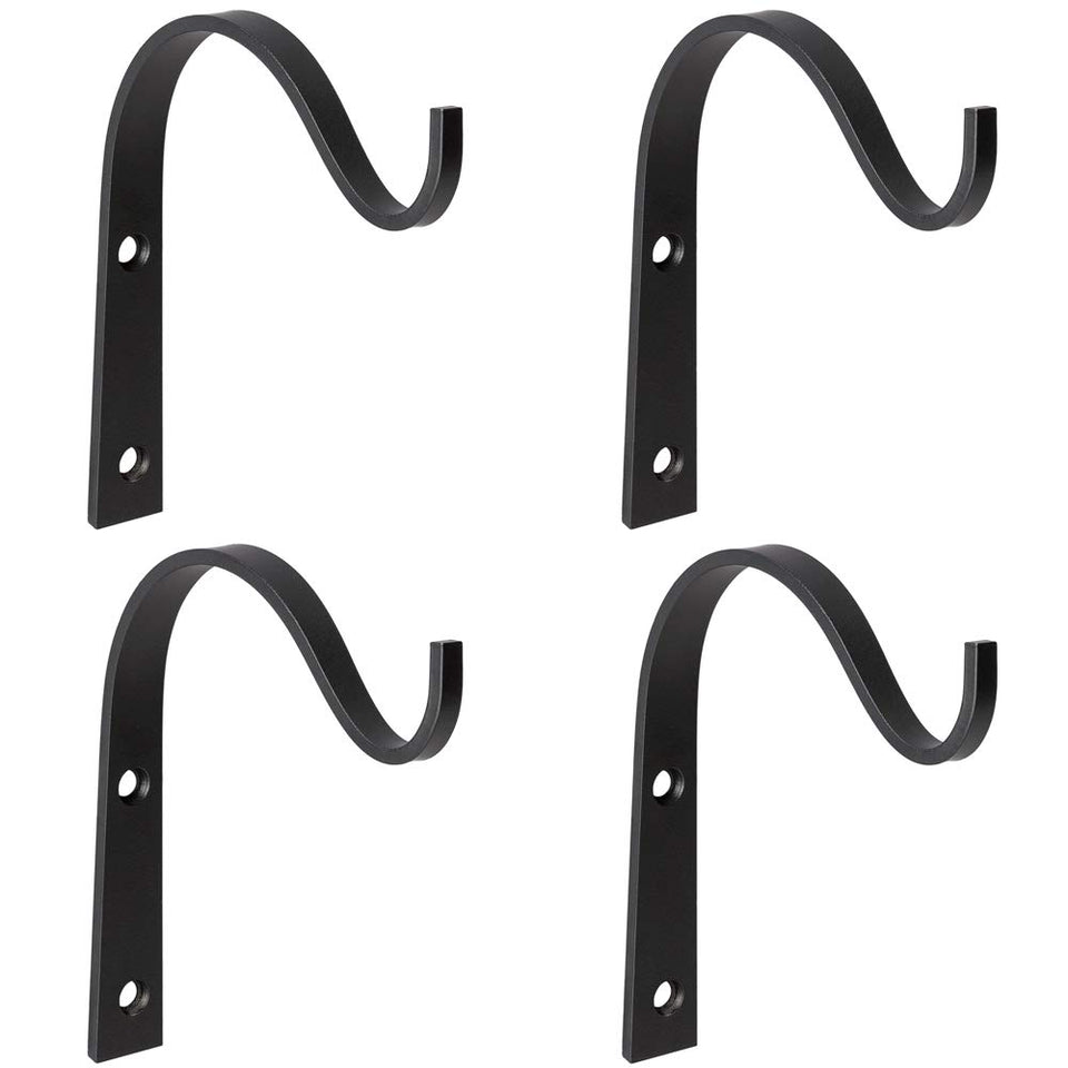 Mkono iron wall hook ideal for hanging plant lanterns outdoors