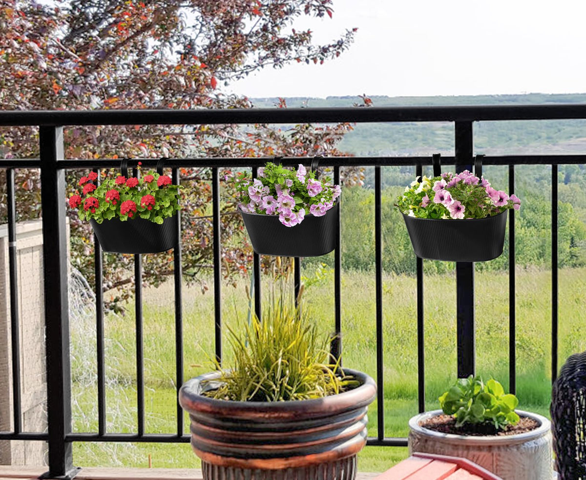 Mkono planter dimensions 10.6 by 5.9 inches show compact space-saving design.