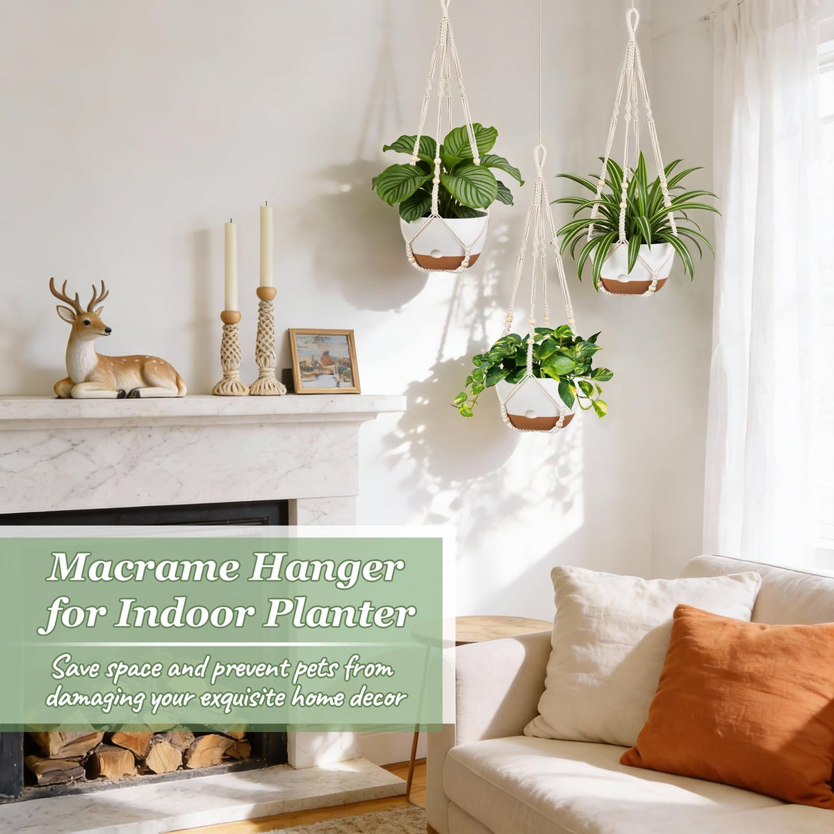 Mkono interlocking planter and tray promote easy water access and drainage.