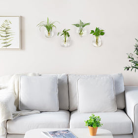 Mkono wall-mount setup with included hooks, simple hanging installation.