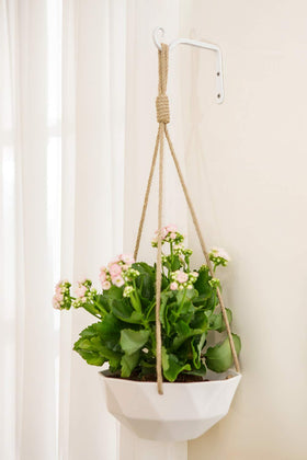 Mkono decorative metal wall hook adds vintage charm to entryways.