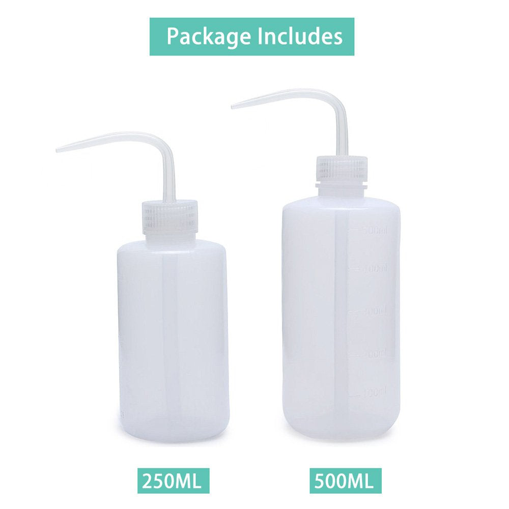 Mkono watering can with transparent body to monitor liquid level.
