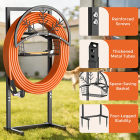 MLICAWU detachable hose holder for easy yard relocation
