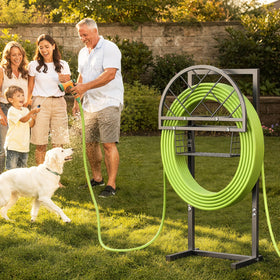 MLICAWU freestanding outdoor stand ideal for lawns and patios