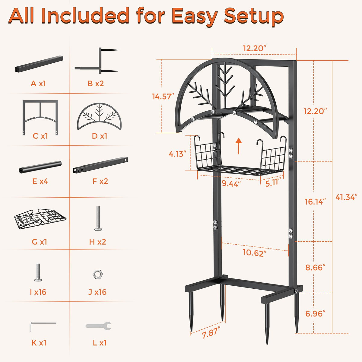 MLICAWU quick-installation with included accessories