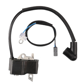 MLiong ignition coil for Husqvarna 130C installation view with plug-and-play fit