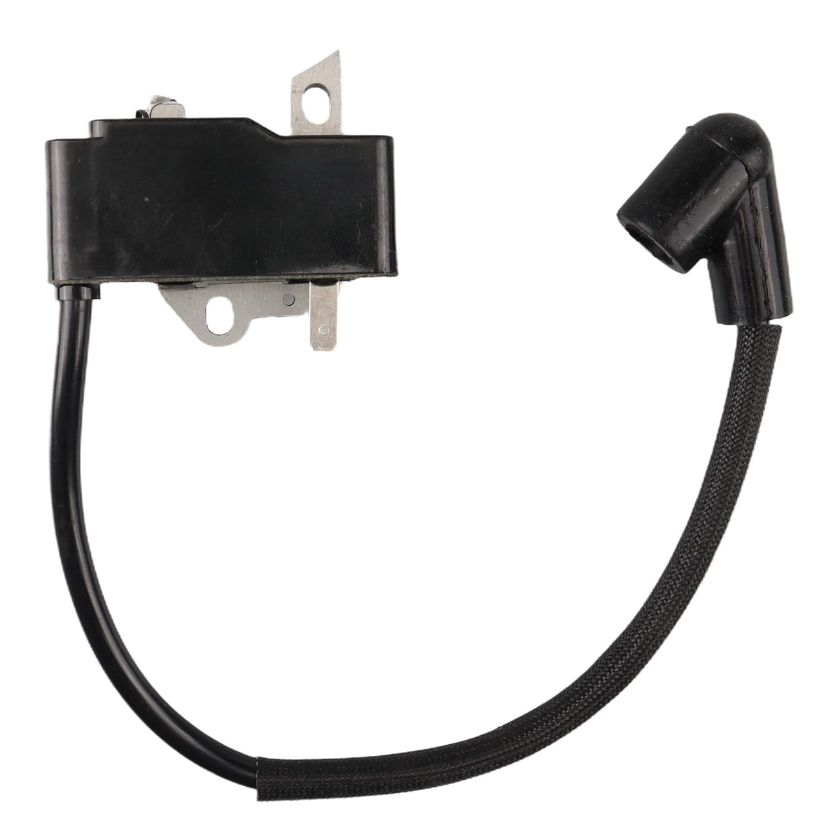 MLiong ignition coil for Husqvarna 330LK backview highlighting solid electrical connection