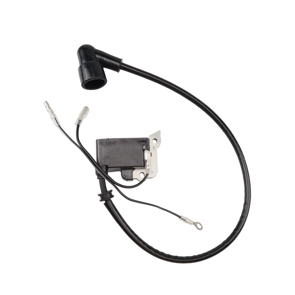 Mliong spark plug included with ignition coil kit for quick maintenance.
