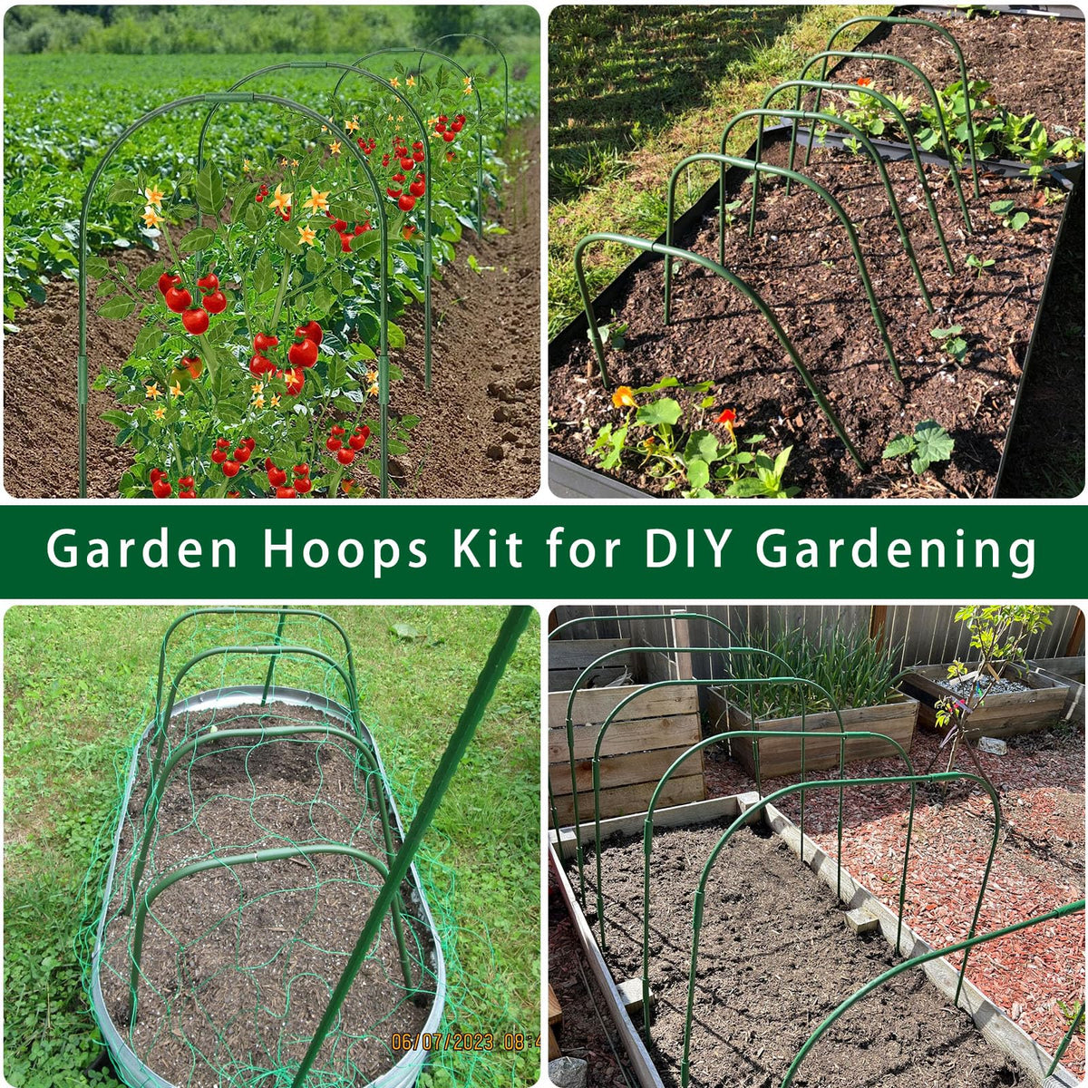 MLYKJ frost protection cover setup supports seedlings indoors and outdoors.