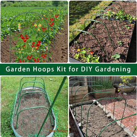 MLYKJ frost protection cover setup supports seedlings indoors and outdoors.