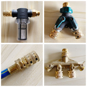 MMINGLE 3-4 inch female-to-female coupler supports versatile hose connections