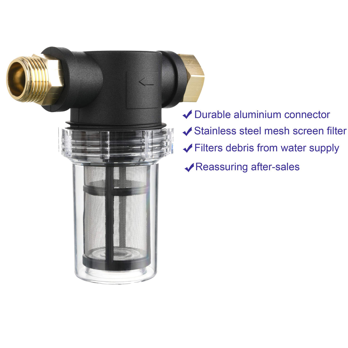 M MINGLE kit includes two hose washers and three filter washers