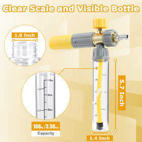 MMINGLE Adjustable foam ratio allows density control for different jobs.