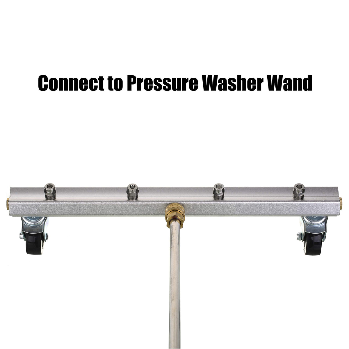 M MINGLE 45-degree angled wand enables access to tight undercarriage areas.