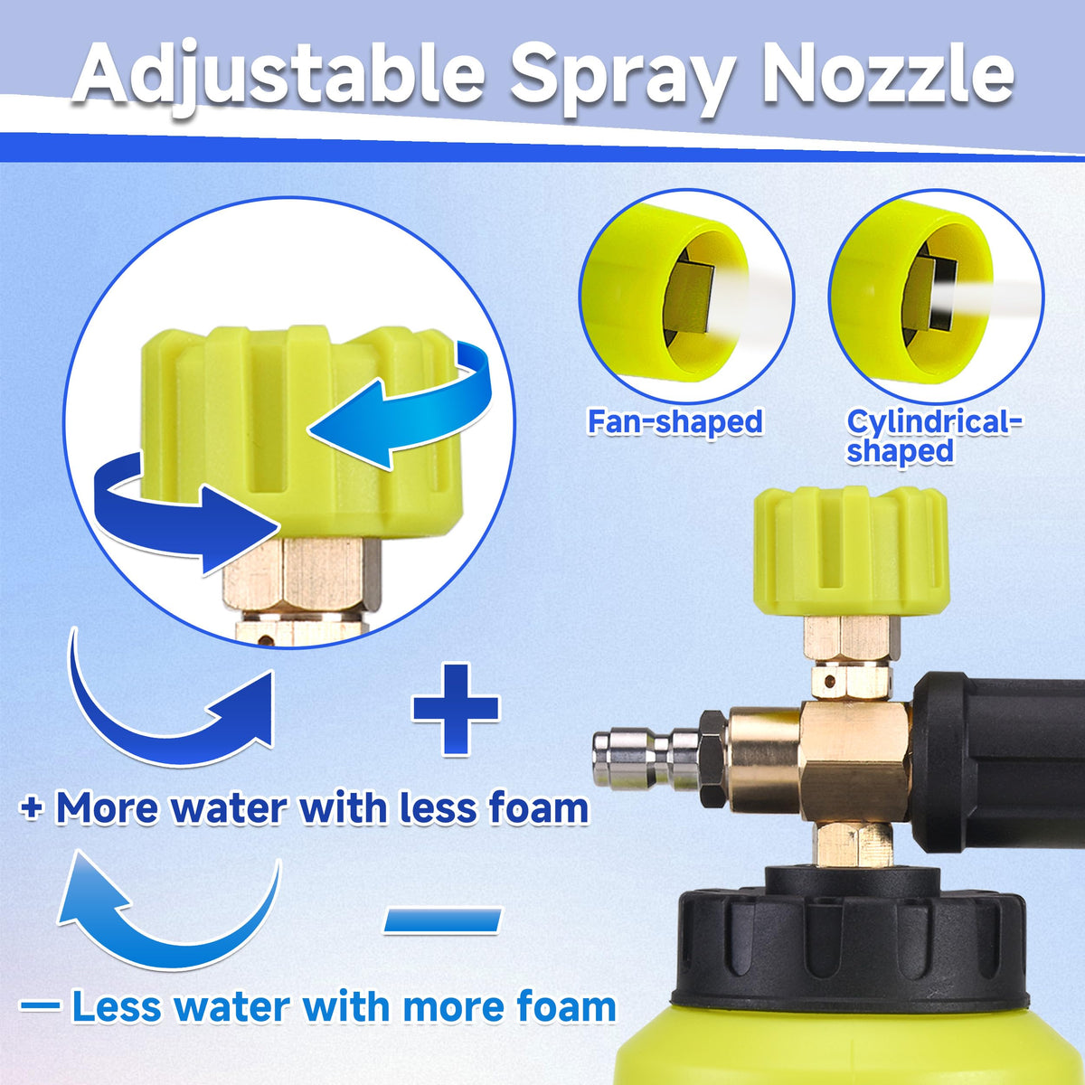 M MINGLE durable brass and stainless steel build withstands high pressure.