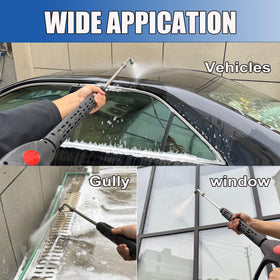 M MINGLE 17-inch extension pole adds length for gutters and soffits.