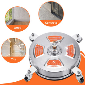 M MINGLE four-wheel design enables smooth motion across patios and driveways.